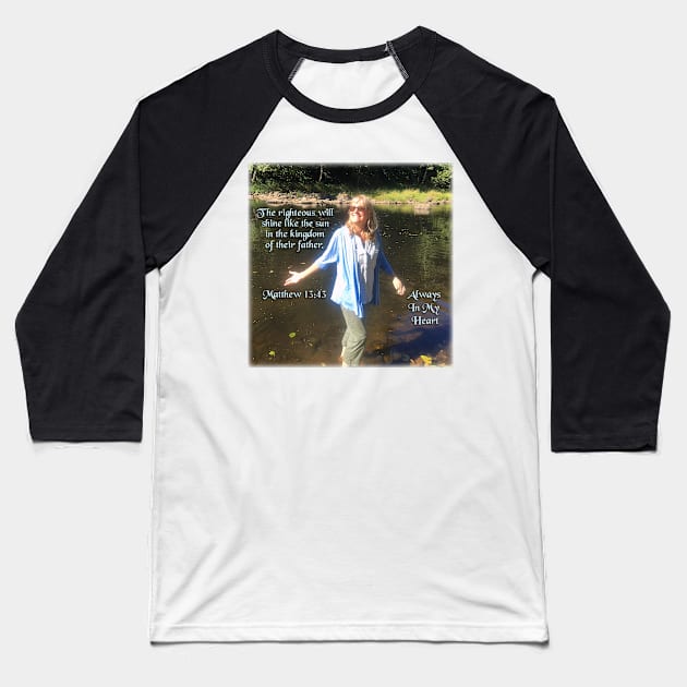 Barbee Elsie Always in my heart Baseball T-Shirt by ExplOregon